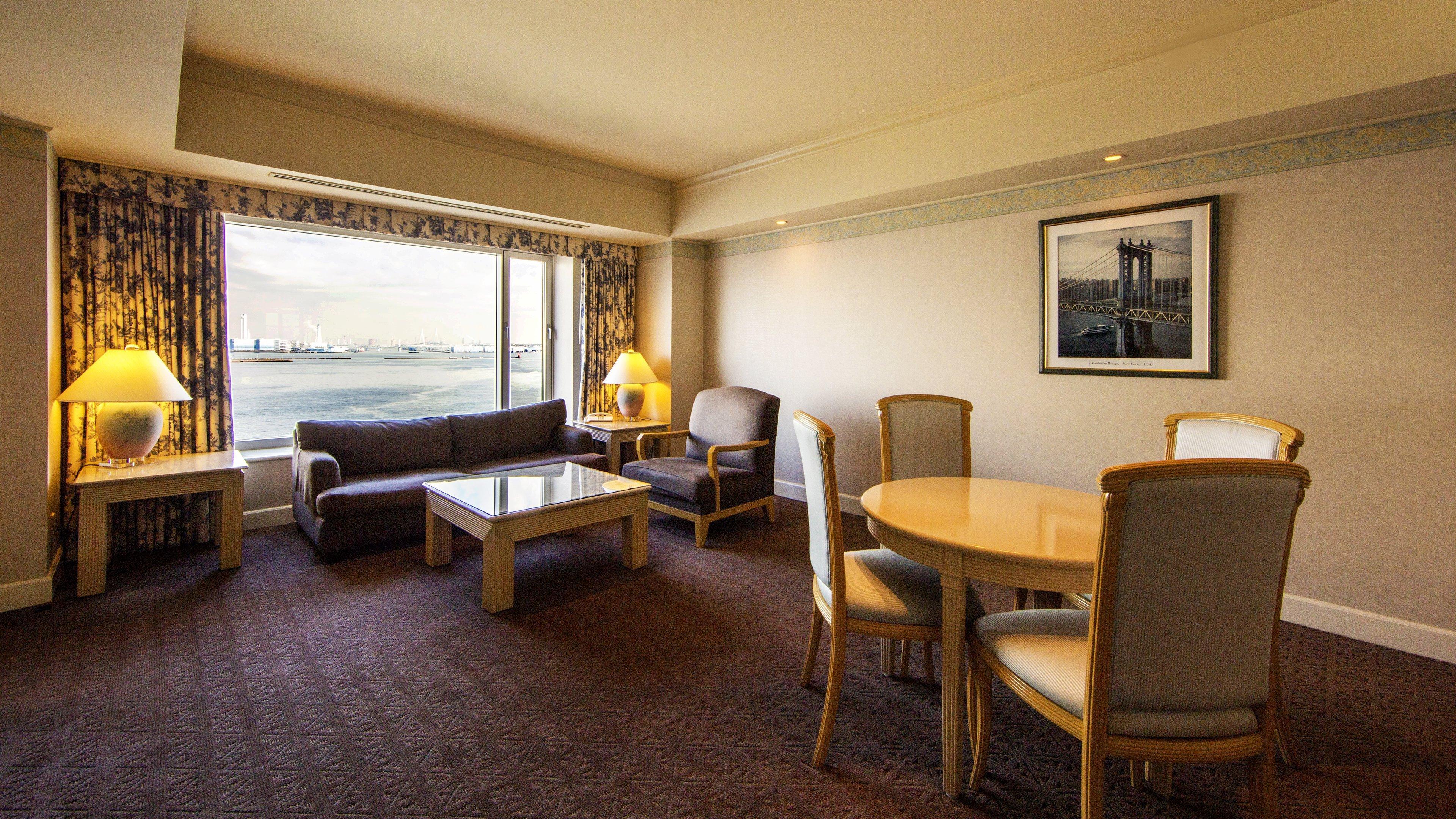 Hotel Intercontinental Yokohama Grand By Ihg Exterior foto A suite at the Hilton Tokyo