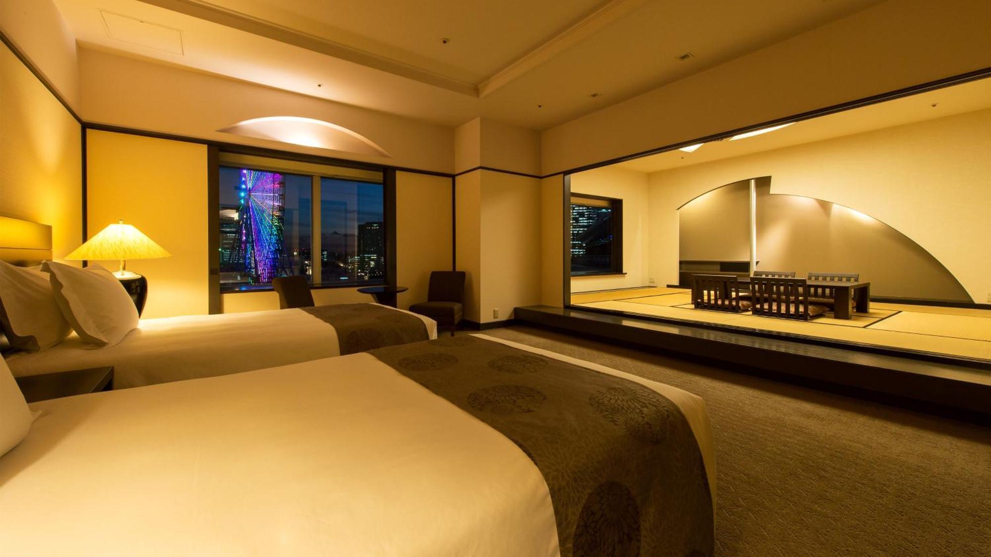 Hotel Intercontinental Yokohama Grand By Ihg Exterior foto A suite at the hotel