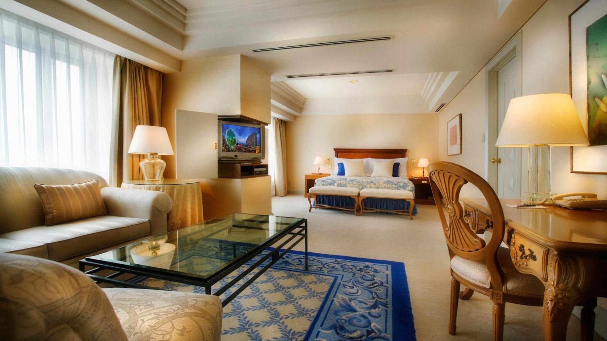Hotel Intercontinental Yokohama Grand By Ihg Exterior foto A suite at the Four Seasons Hotel, Cairo